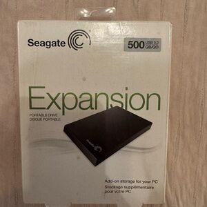 Seagate Expansion 500GB USB 3.0 Portable Drive